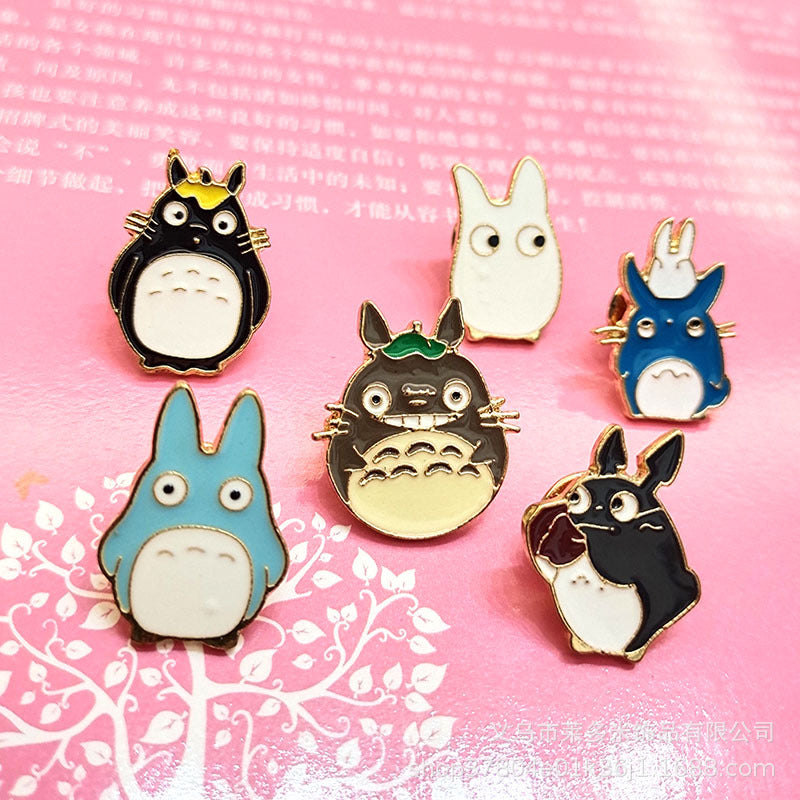 Alloy Classic Cartoon Totoro Earrings (Minimo de Compra 2) MIC-LDM032