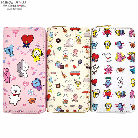 PU cartoon wallet (Minimo de compra 3) MIC-JiR034