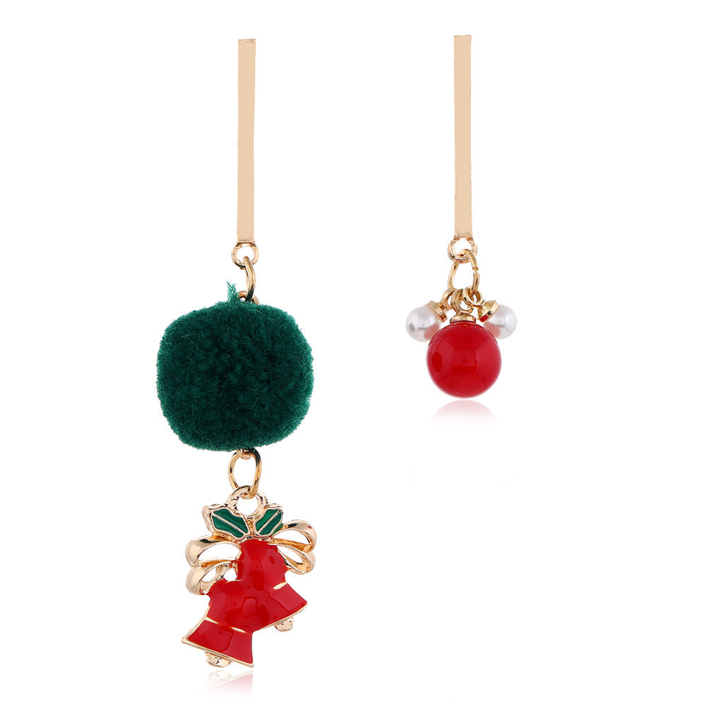 Alloy Christmas series earrings (Minimo de Compra 2) MYA-ZuanL009