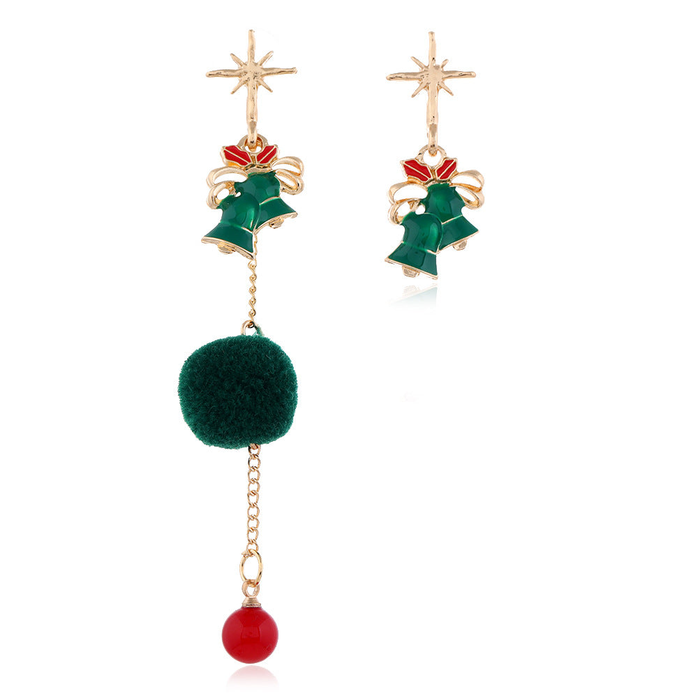 Alloy Christmas series earrings (Minimo de Compra 2) MIC-ZuanL014