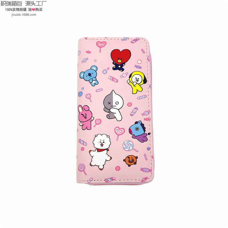 PU cartoon wallet (Minimo de compra 3) MIC-JiR034