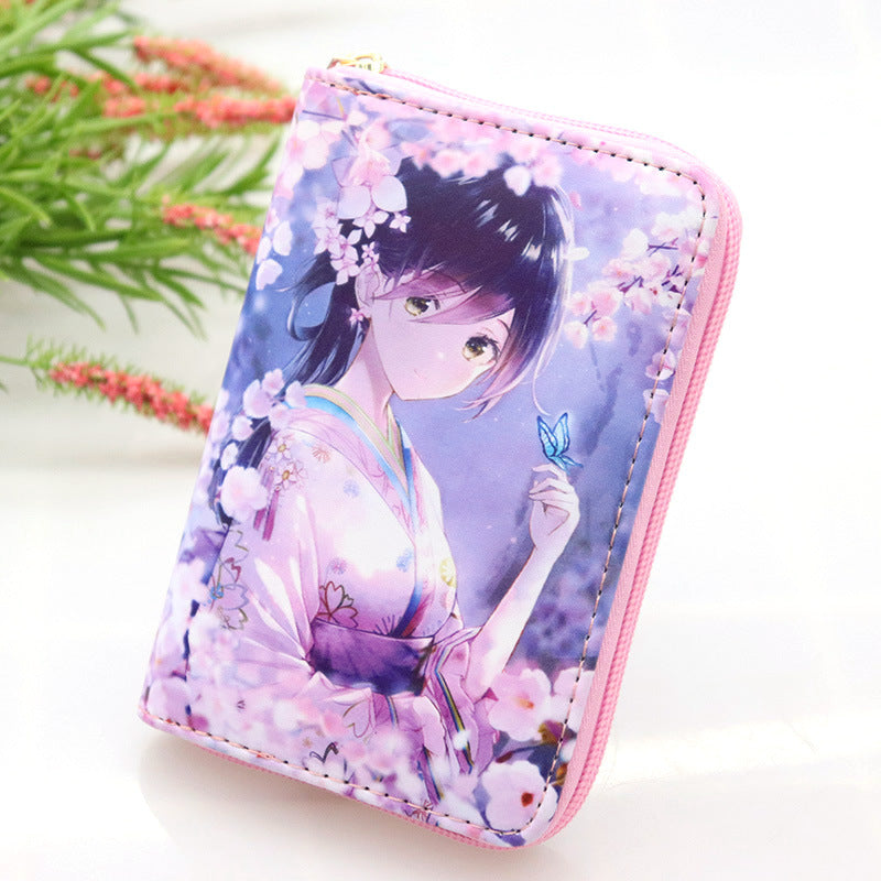 PU Ghost Destruction Blade Cartoon Wallet (Minimo de compra 3) MYA-ShengX015