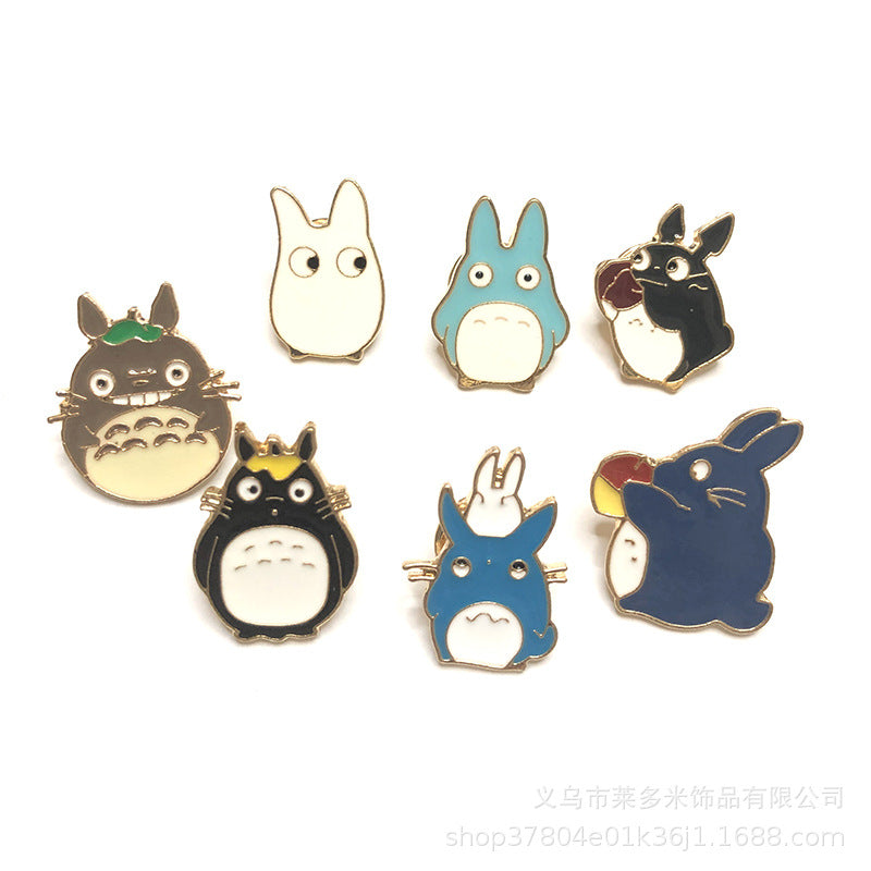 Alloy Classic Cartoon Totoro Earrings (Minimo de Compra 2) MIC-LDM032