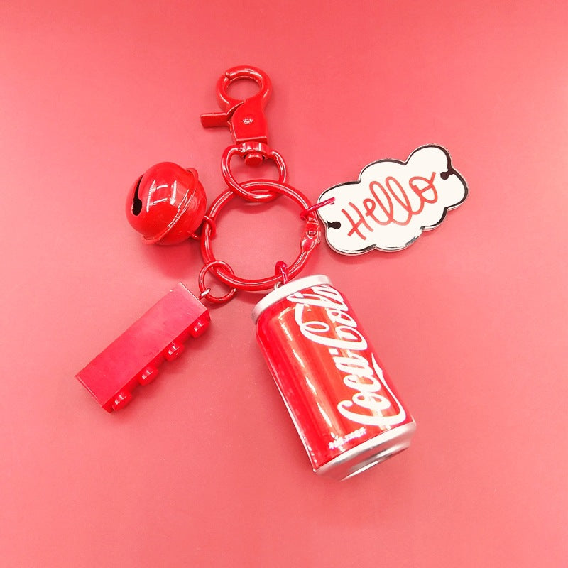 Metal Beverage Bottle Keychain (F) Minimo de compra 2 YChen005