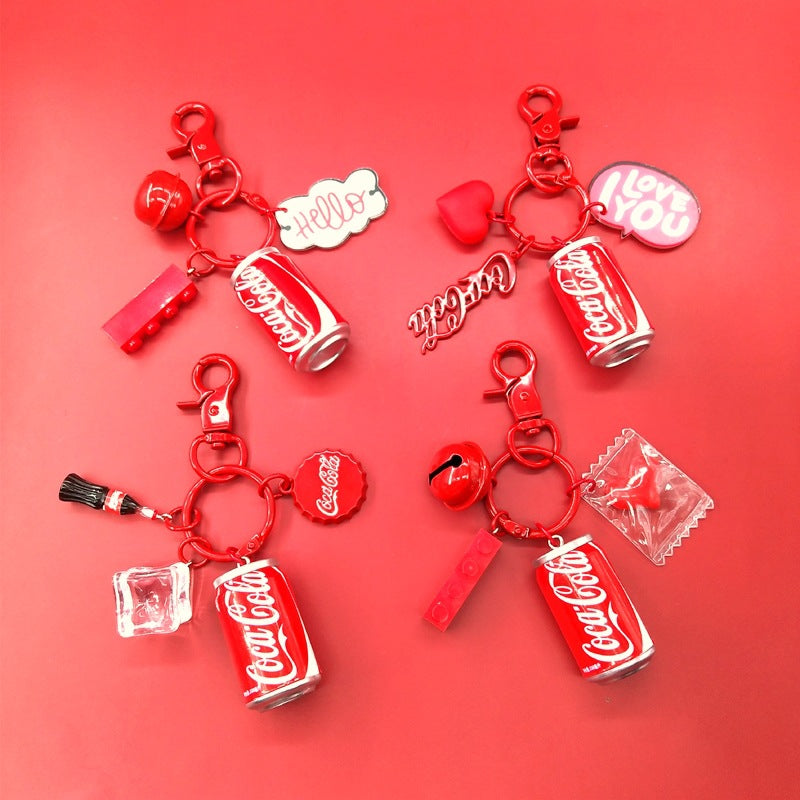 Metal Beverage Bottle Keychain (F) Minimo de compra 2 YChen005