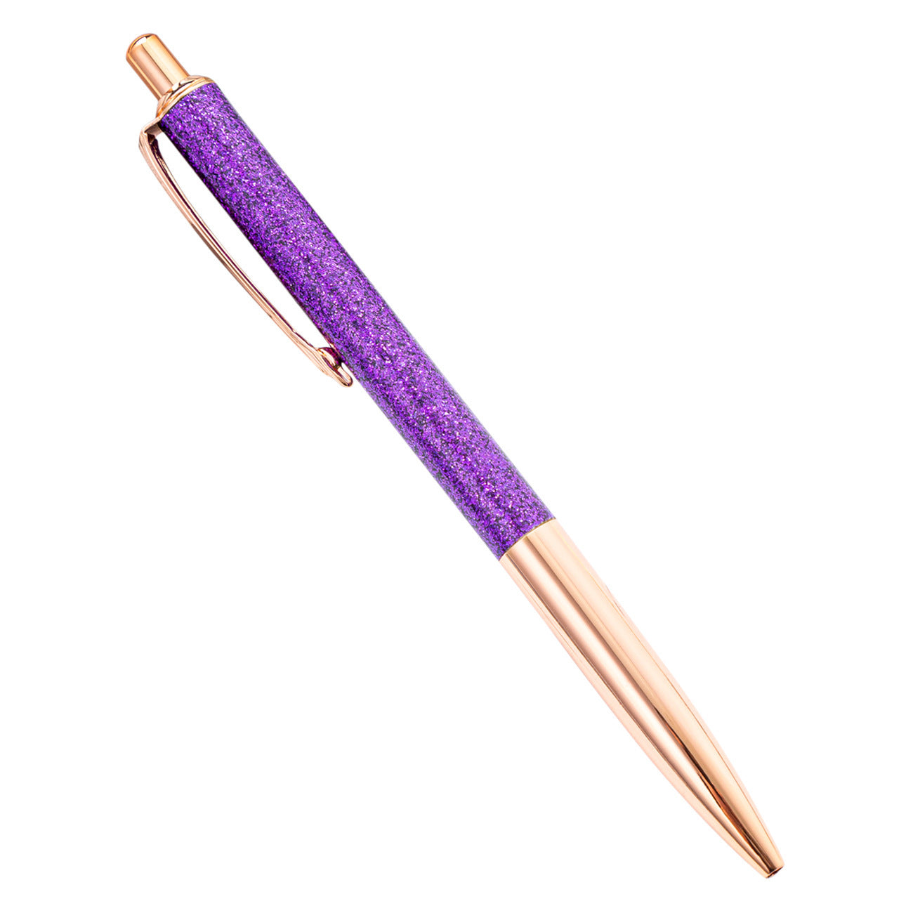 Ballpoint Pen Metallic Glitter Press Action Pen HongD003