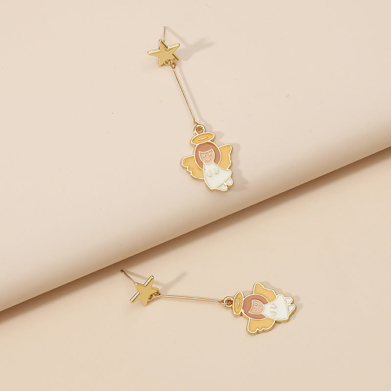 Alloy Christmas series earrings MIC-KaiQ030