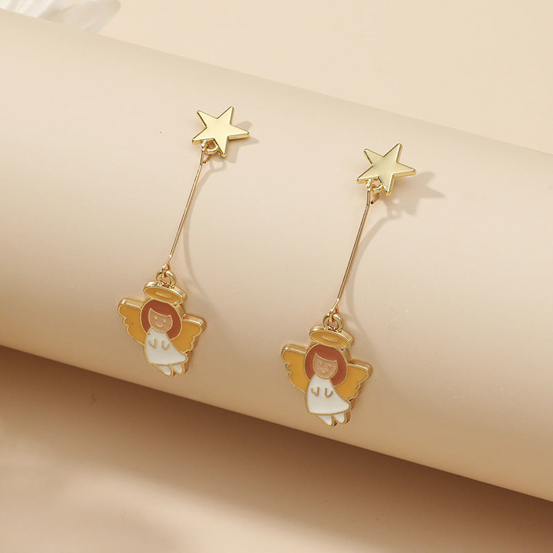 Alloy Christmas series earrings MIC-KaiQ030