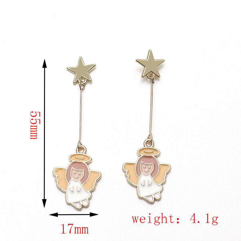 Alloy Christmas series earrings MIC-KaiQ030