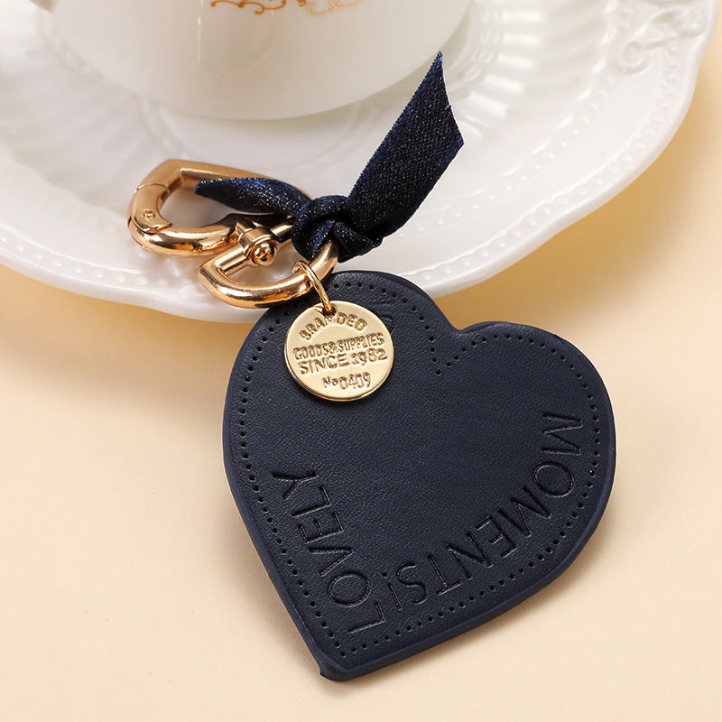 Keychains Leather Alloy Hearts MIC-ARui002