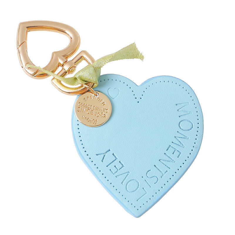 Keychains Leather Alloy Hearts MIC-ARui002