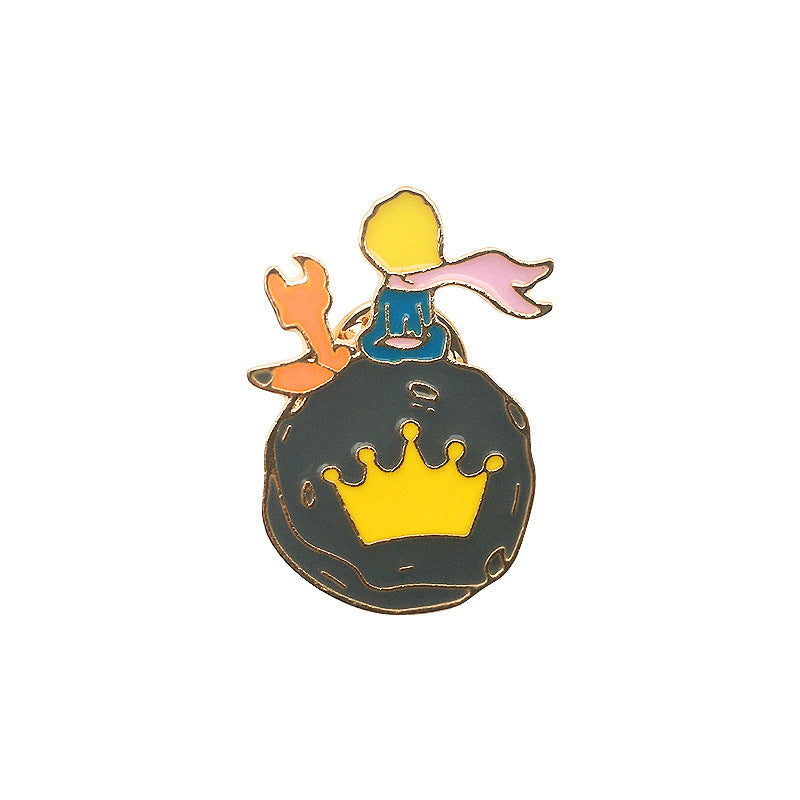 Alloy Little Prince brooch (Minimo de compra 2) MIC-FuD009