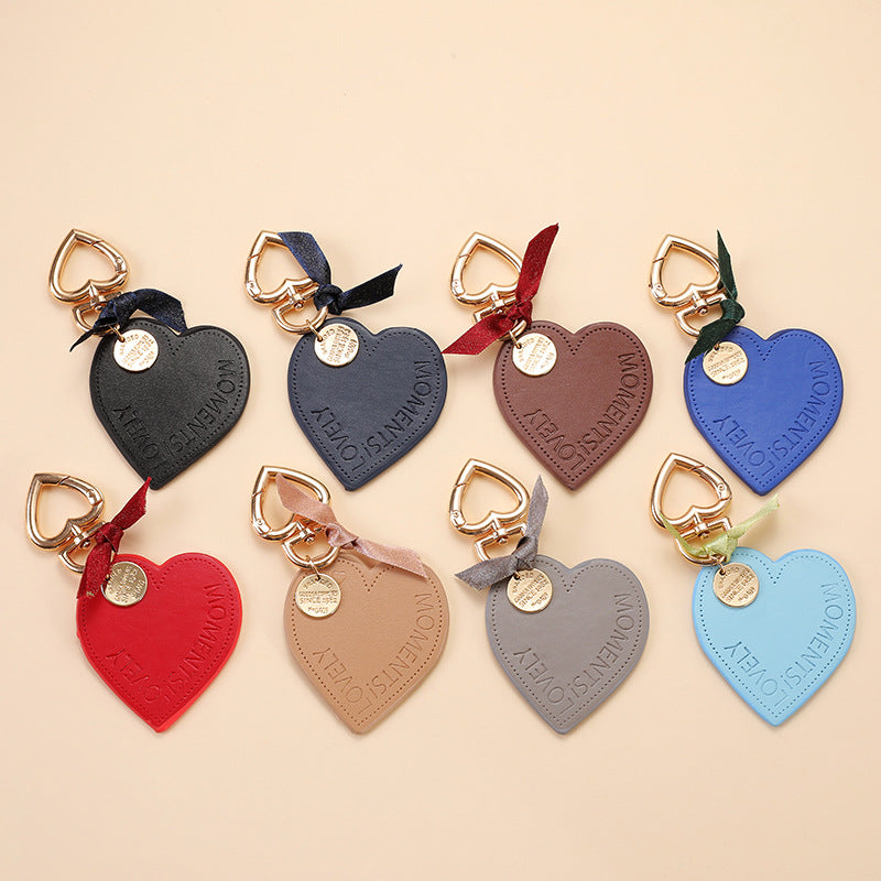 Keychains Leather Alloy Hearts MIC-ARui002