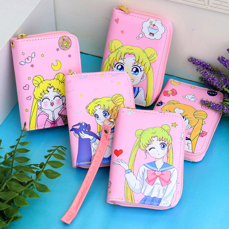 PU cartoon short portable wallet MIC-ShengX006