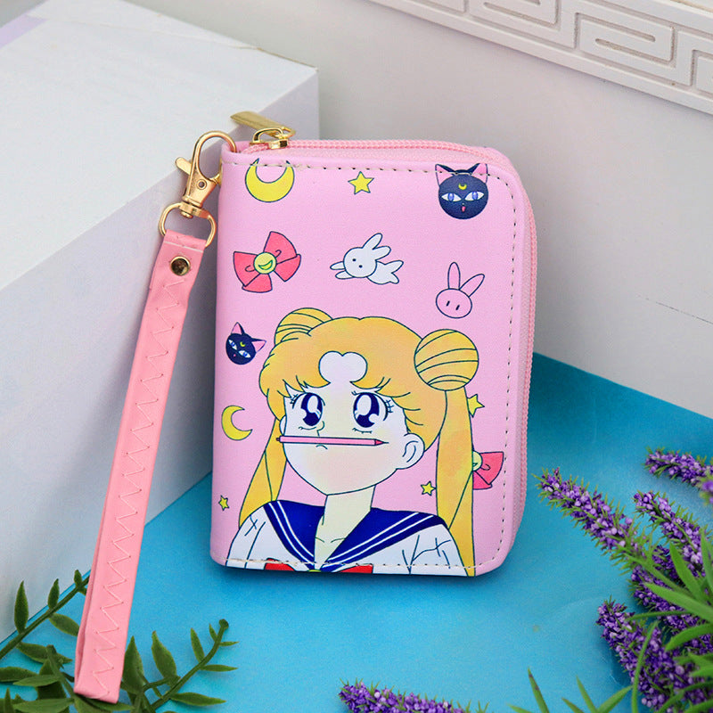 PU cartoon short portable wallet MIC-ShengX006