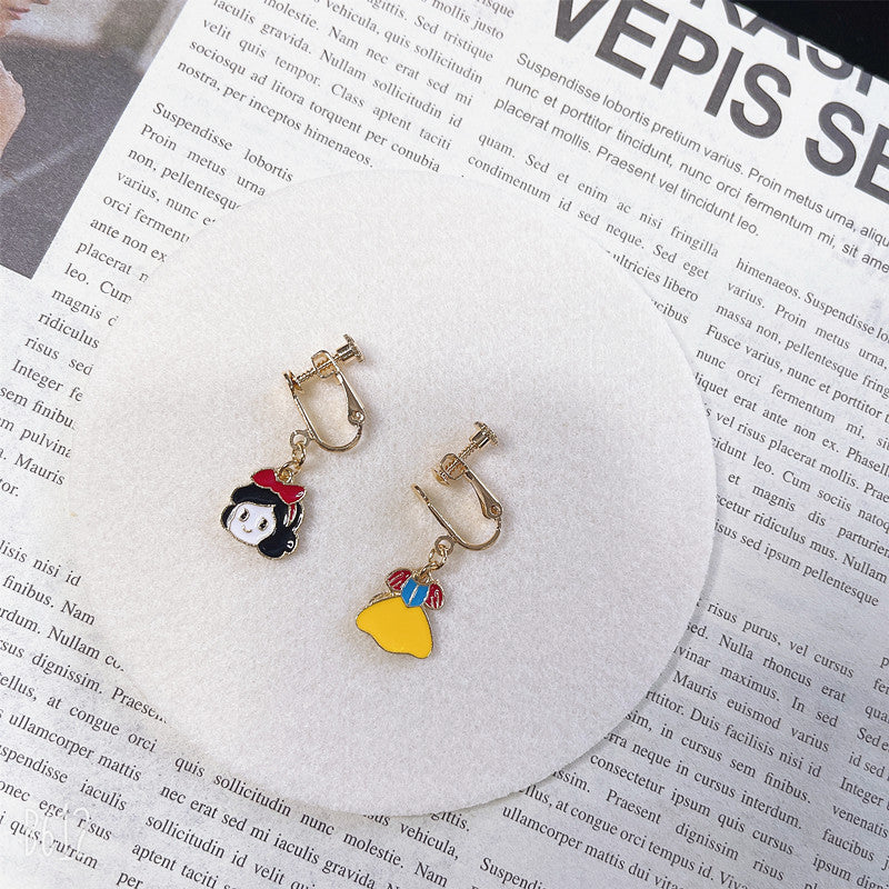 Alloy Escape Princess Earrings MIC-RenS001