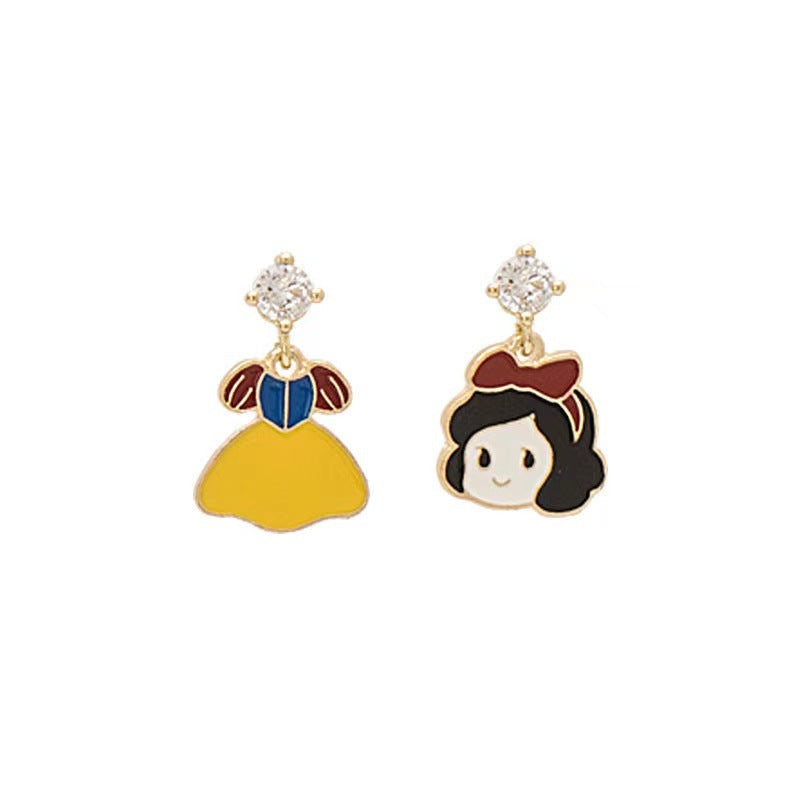 Alloy Escape Princess Earrings MIC-RenS001