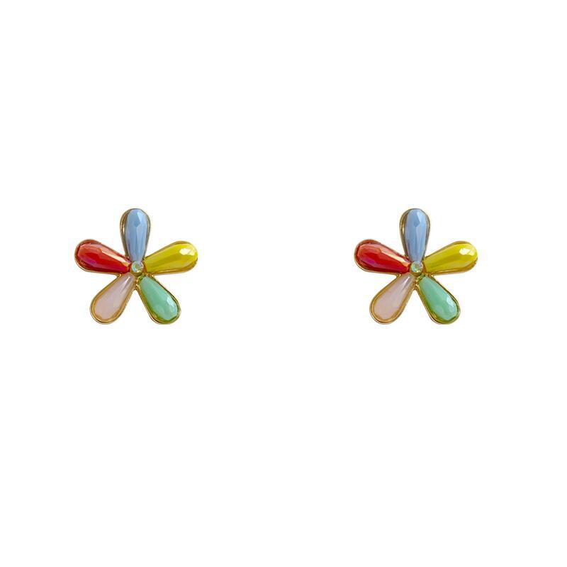 Alloy minimalist and cute earrings (Minimo de Compra 2) MIC-QingE008