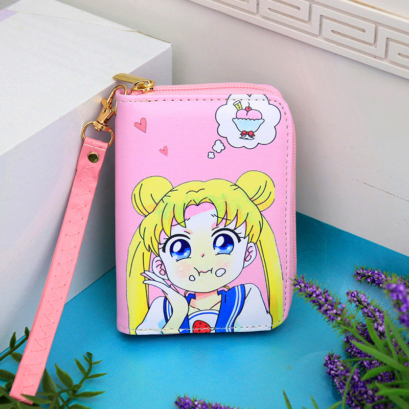 PU cartoon short portable wallet MIC-ShengX006