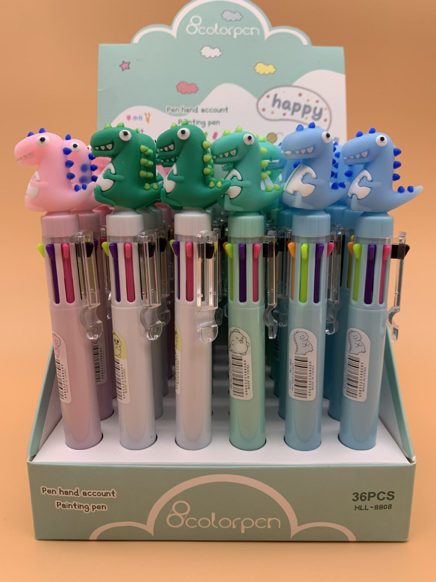 Acrylic lovely doll neutral pen 36PCS MIC-HongL013