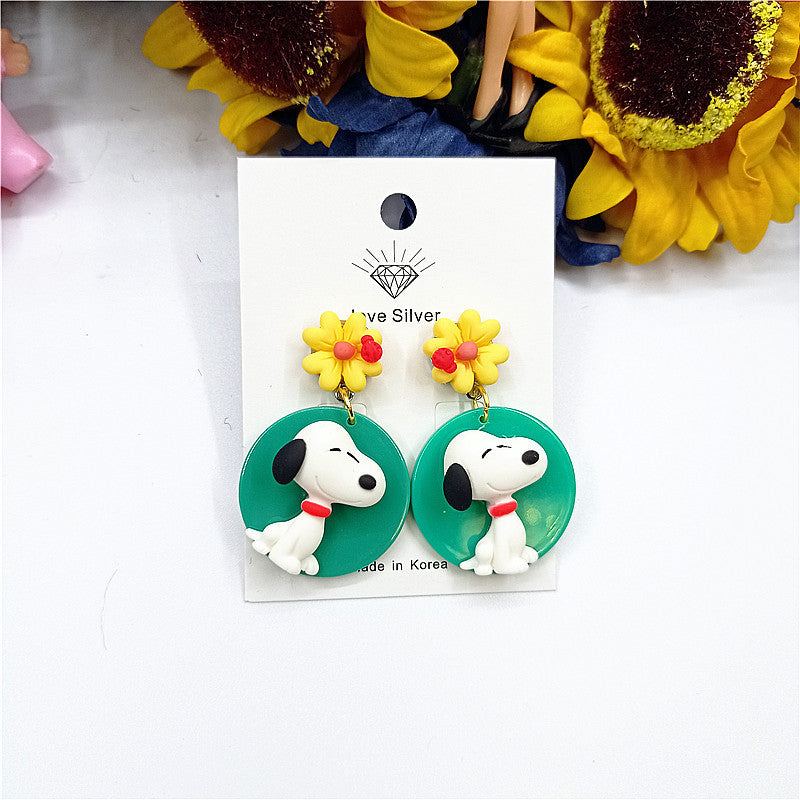 Alloy cartoon cool strange earrings MIC-XingJ011