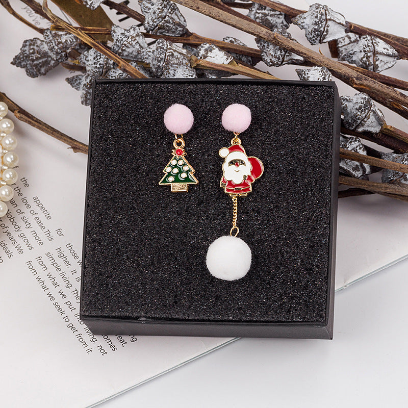 Alloy Christmas series earrings (Minimo de Compra 2) MIC-MDD090