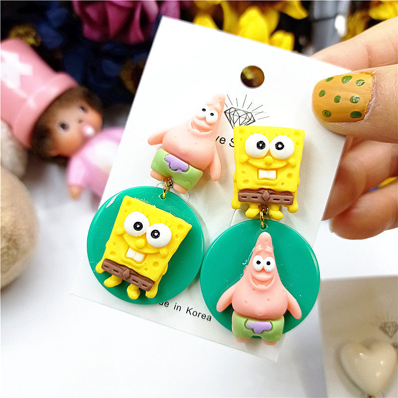 Alloy cartoon cool strange earrings MIC-XingJ011