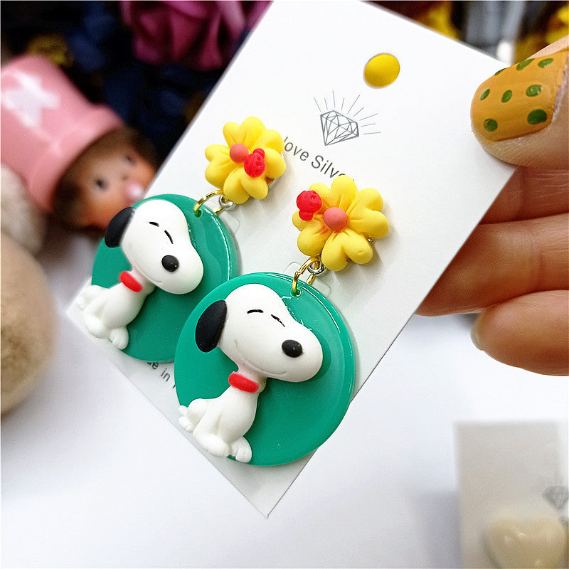 Alloy cartoon cool strange earrings MIC-XingJ011