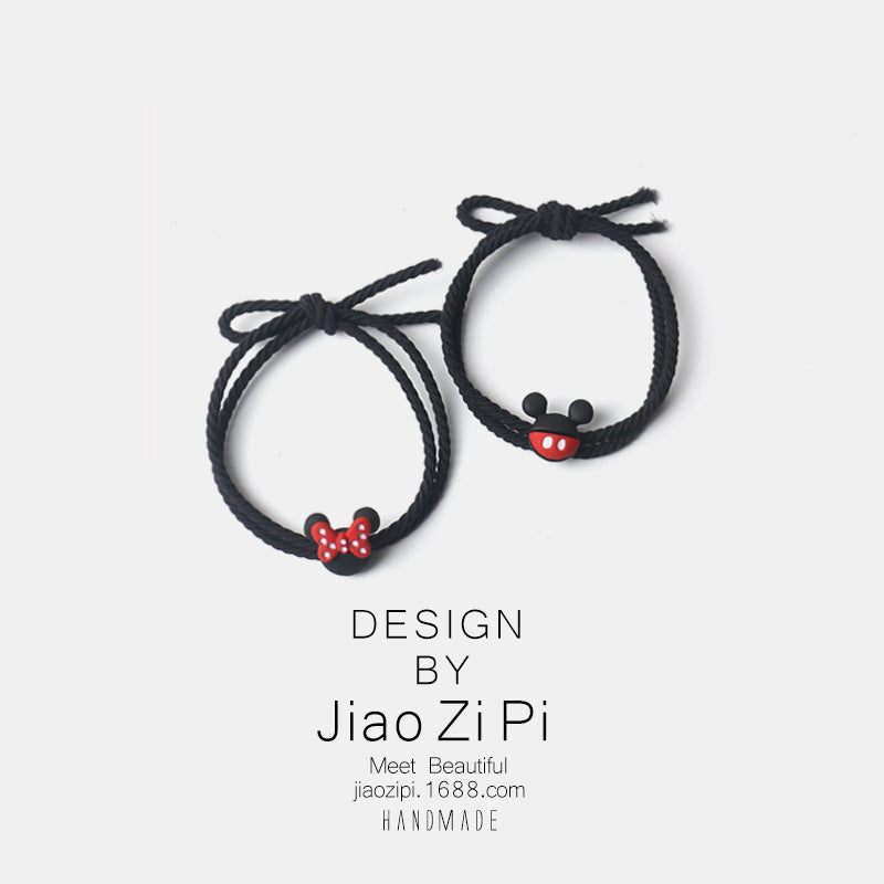 Resin cartoon cute hair rope (Minimo de Compra 2) MIC-JZP015