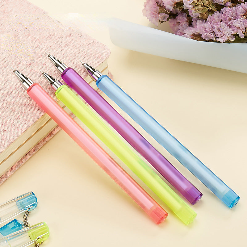 Ballpoint Pen Plastic Cute Scrub Stick Erasable Gel Pen JIAHAO002