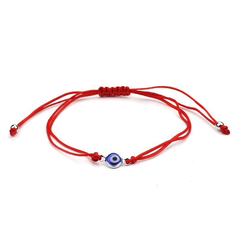 Copper Devil's Eye Braided Red Rope Bracelet  Minimo de compra 2 MIC-BaiD012