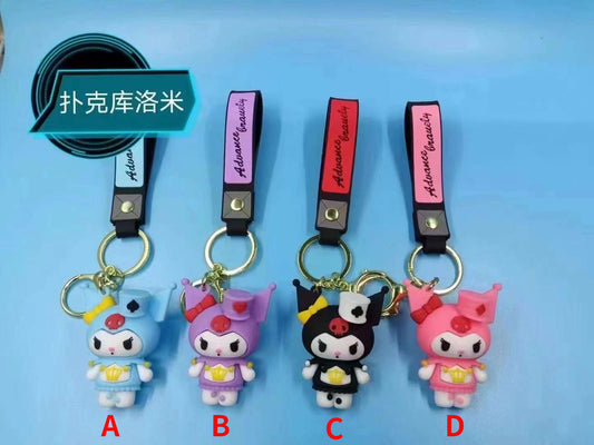 PVC cartoon character keychain MIC-MiaoY036