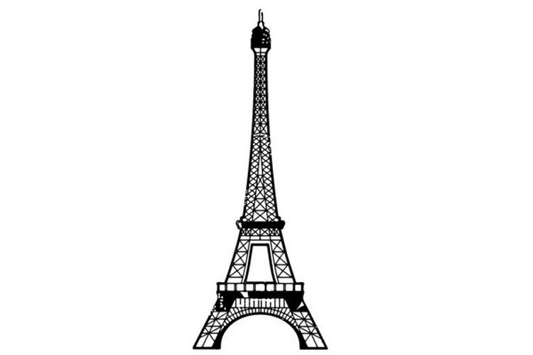 Alloy Love Paris Tower Earrings MIC-YouMeng001