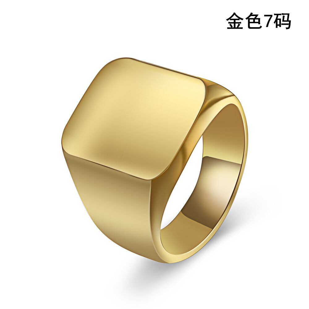 Titanium steel versatile stainless steel bracelet ring XuanL004