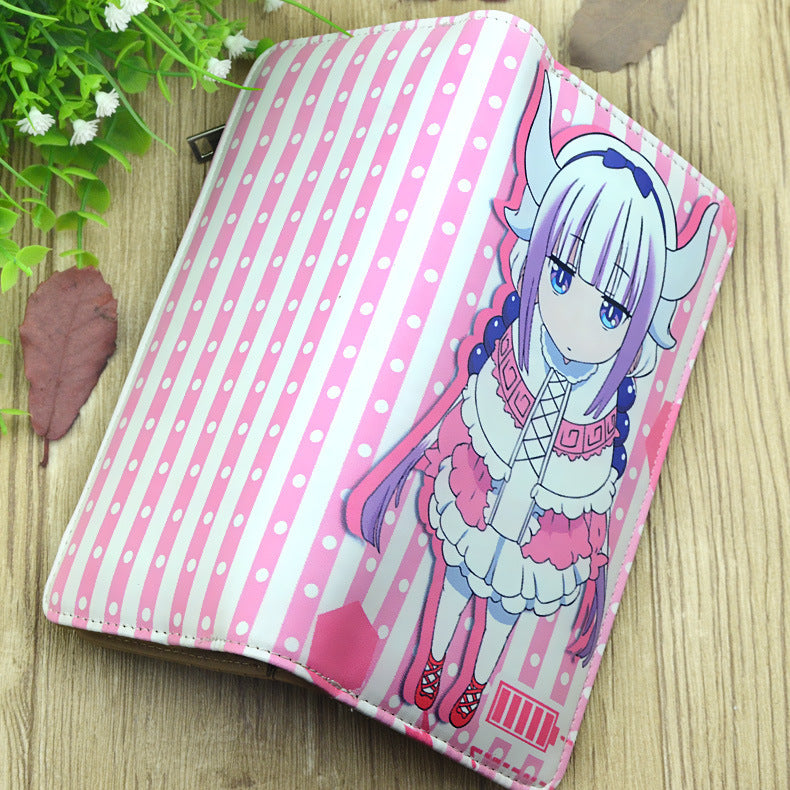 Cartoon Pink Zip Around Wallet  (Minimo de compra 2）MIC-CSP005