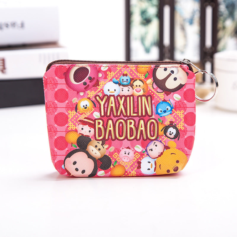 PU printed cartoon cute zero wallet MYA-KaiX005