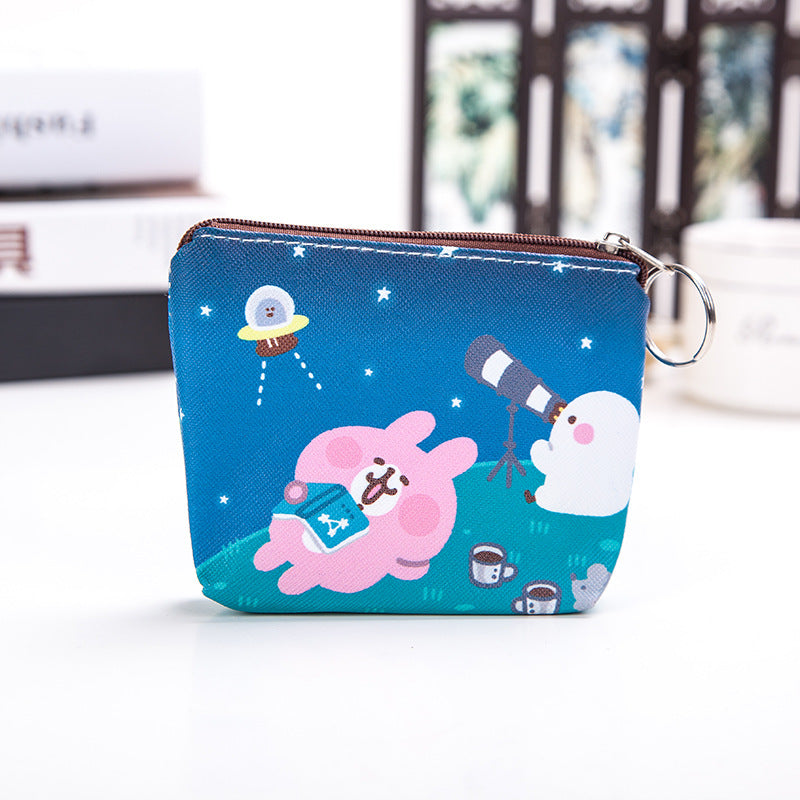 PU printed cartoon cute zero wallet MYA-KaiX005