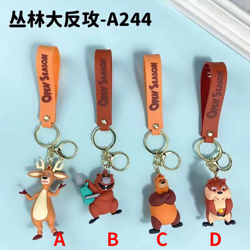 PVC cartoon character keychain MIC-MiaoY056