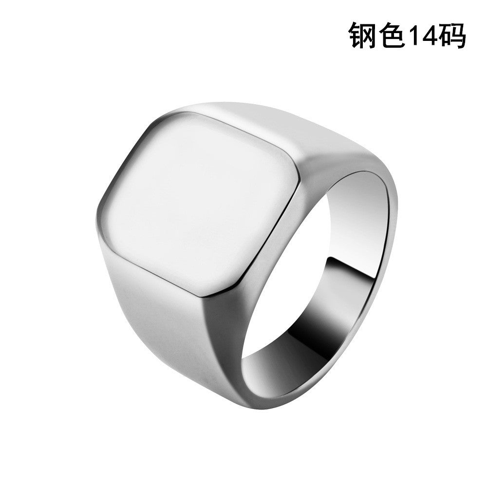 Titanium steel versatile stainless steel bracelet ring XuanL004