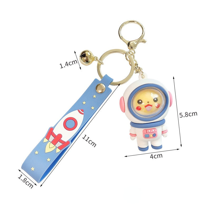 Cartoon Doll PVC Silicone Alloy Keychain (F) FeiRun014