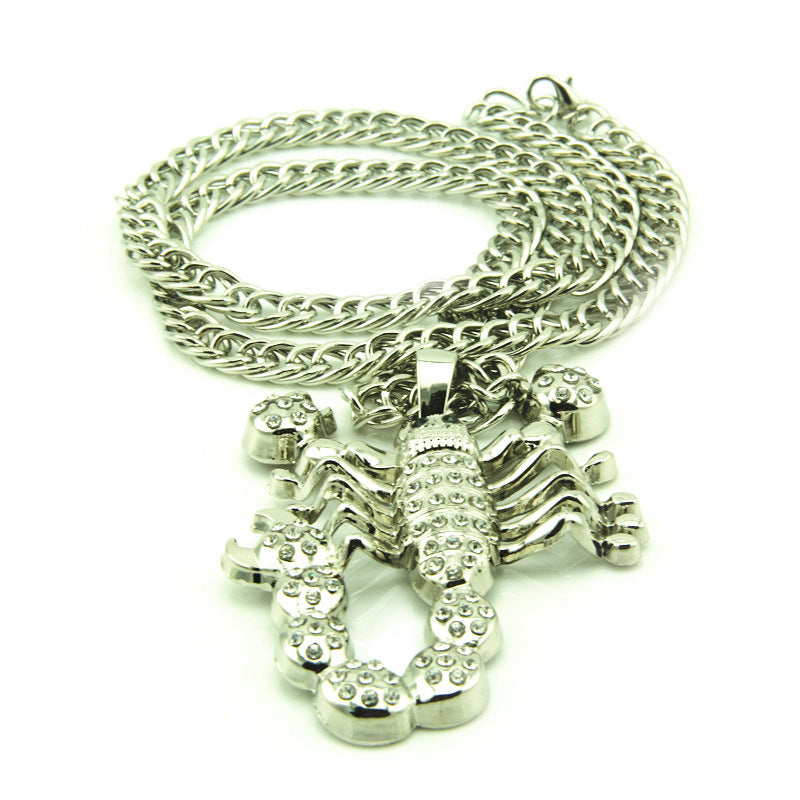 Alloy Diamond Scorpion Animal Necklace MYA-ShangH003