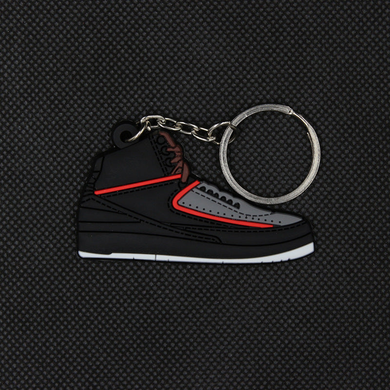 Keychain PVC Simulation Basketball Shoes (F) MIC-JiaYi002