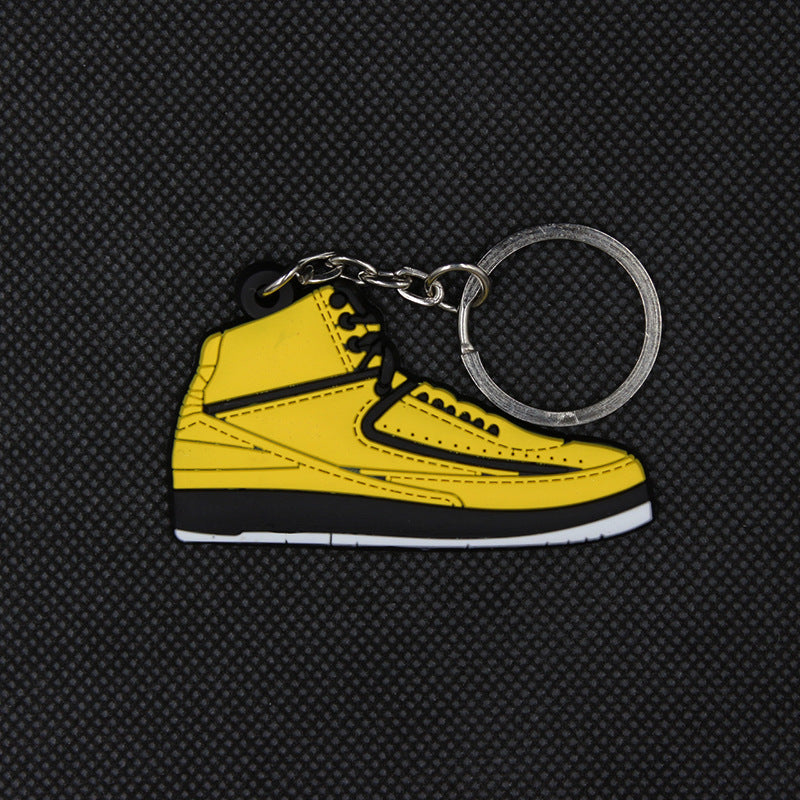 Keychain PVC Simulation Basketball Shoes (F) MIC-JiaYi002