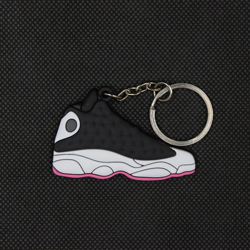 Keychain Rubber Simulation Basketball Shoes (F) MIC-JiaYi003