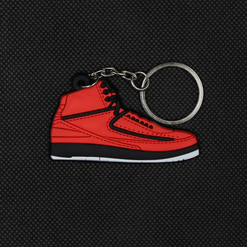 Keychain PVC Simulation Basketball Shoes (F) MIC-JiaYi002