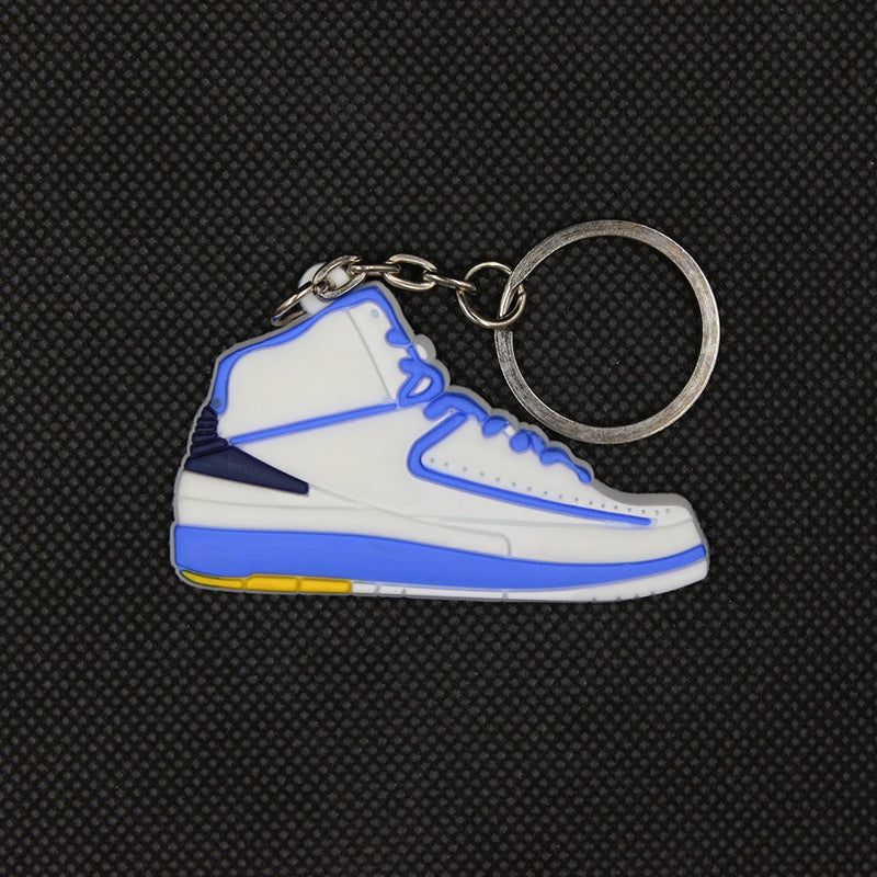 Keychain PVC Simulation Basketball Shoes (F) MIC-JiaYi002