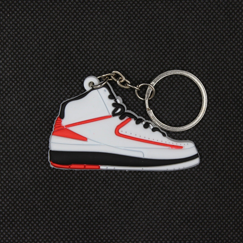 Keychain PVC Simulation Basketball Shoes (F) MIC-JiaYi002