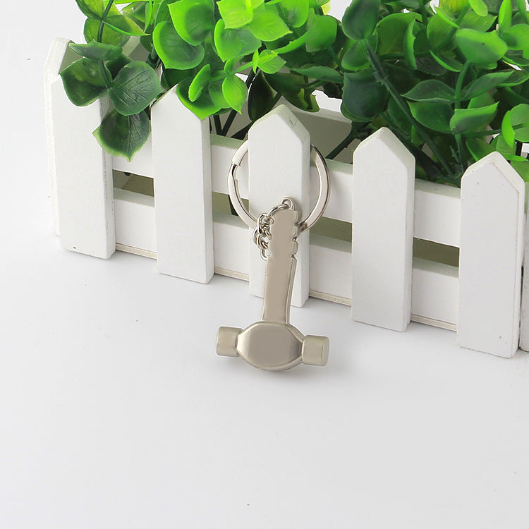 Keychains Zinc Alloy Creative Hammer MIC-YuYue010