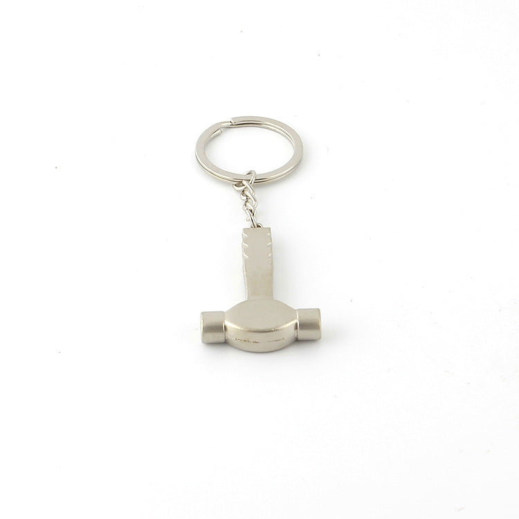 Keychains Zinc Alloy Creative Hammer MIC-YuYue010