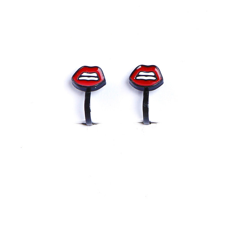 Alloy Earrings Cute Cartoon Ear Clip (M) MIC-QiR003